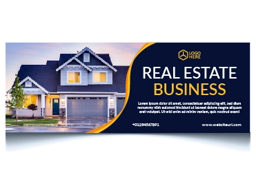 Real estate banner design for your business